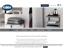 Tablet Screenshot of ciho.es